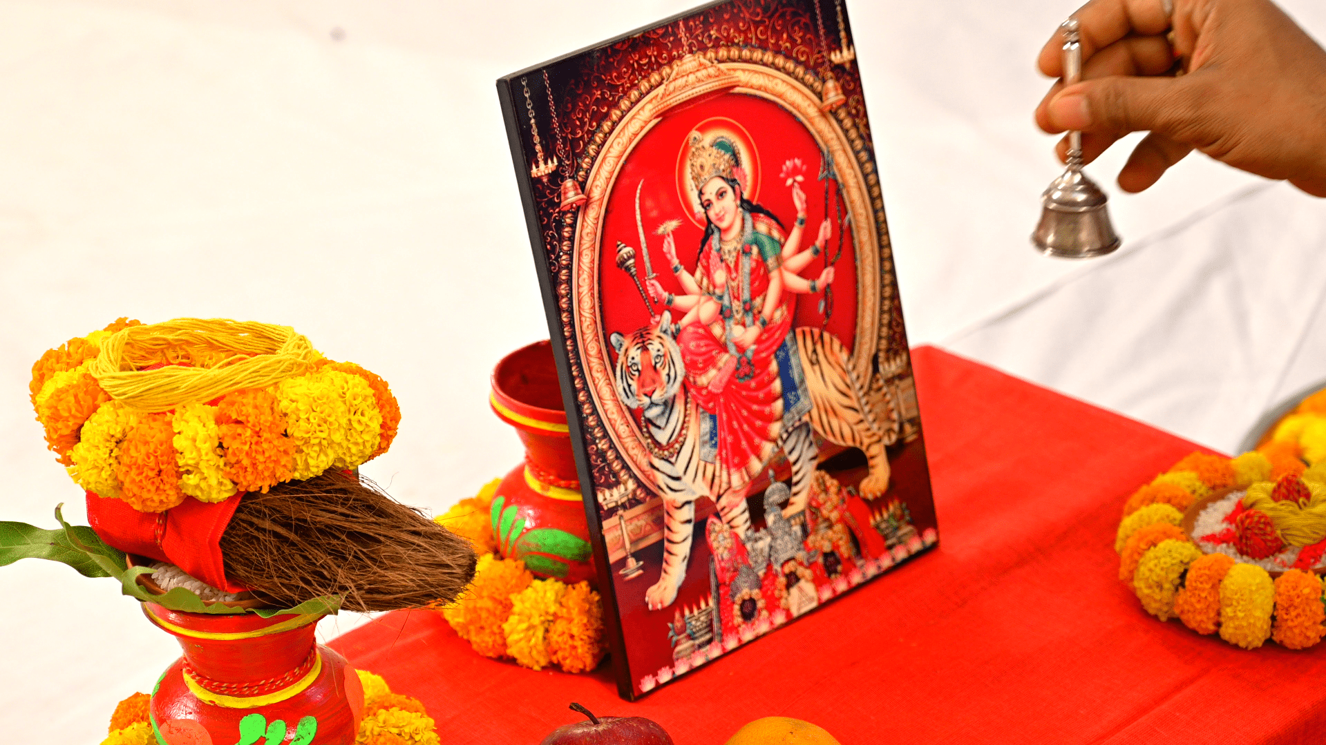 A Glimpse of Navaratri Mata Durga Jyot Puja
