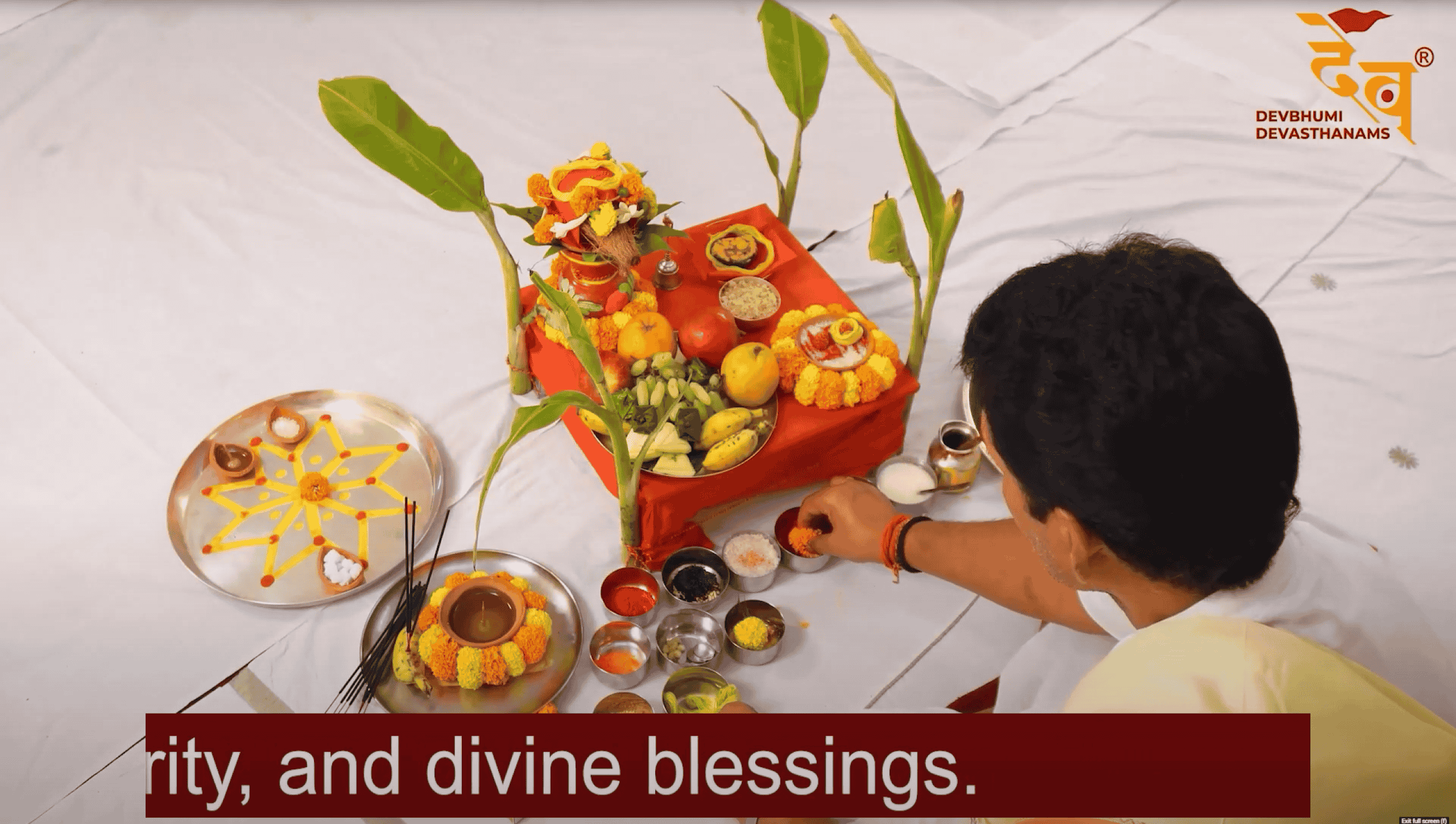 Guided Satyanarayan Puja video with Saligram ji